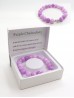 Purple Chalcedony Blessing Bead Bracelets with Gift Box. Purple Chalcedony Blessing Bead Bracelets with Gift Box.